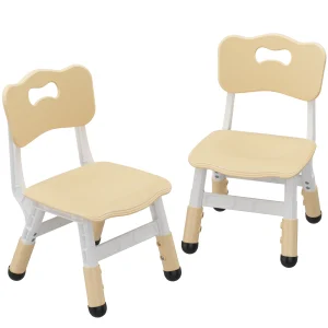 Kids Chair, 3 Level Height Adjustable Kid Chair, Plastic Toddler Chairs for Children Boys Girls Age 2-6, Suitable for Home